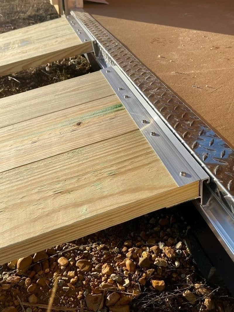 Build Your Own Ramp for Shed or Building - DIY Aluminum Ramp Kit (200501 72\
