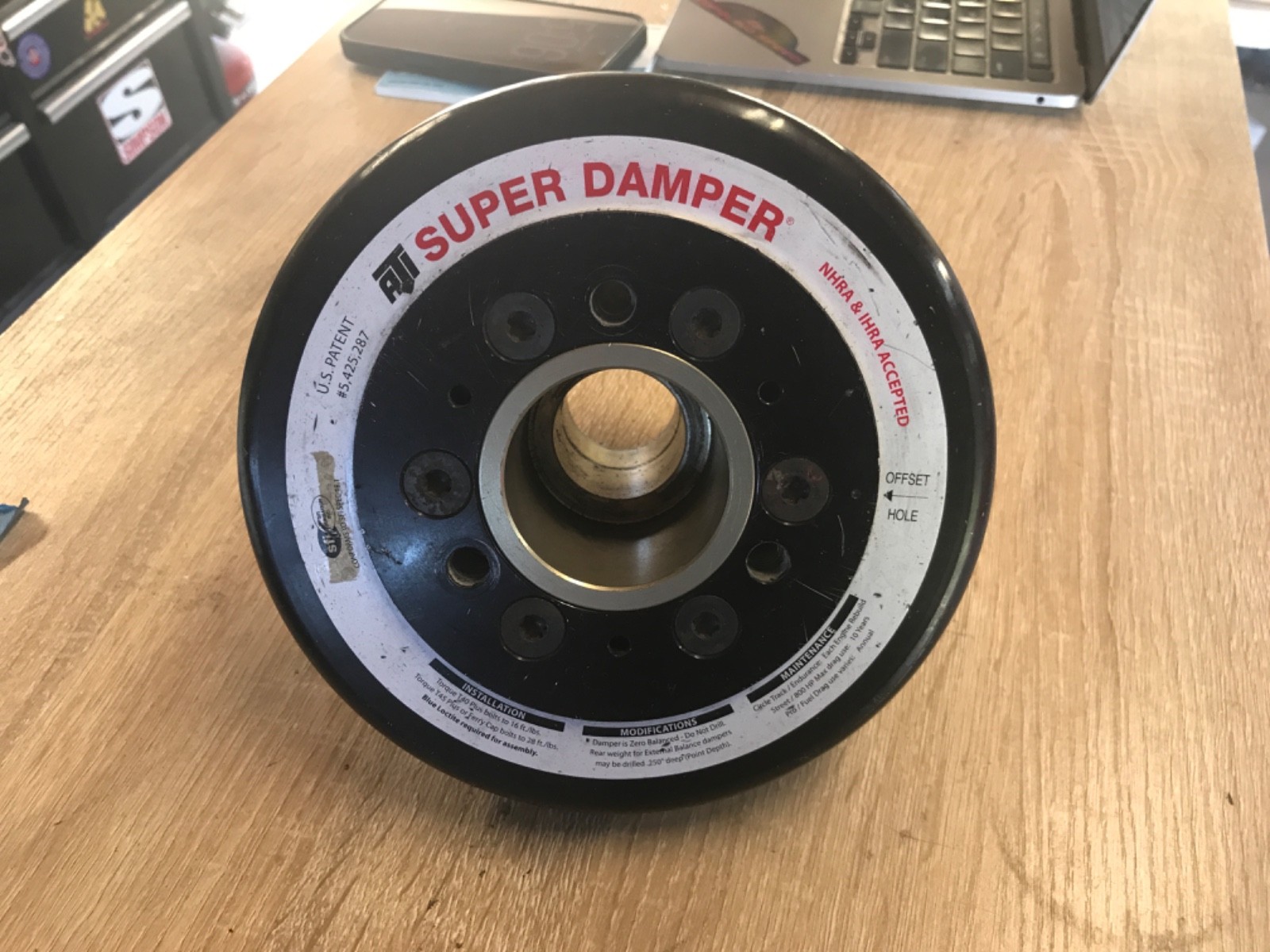 ATI Performance Products 916039 916890 LS1 F Body Harmonic Damper & Hub ATI Performance Products 916039 916890 LS1 F Body Harmonic Damper & Hub