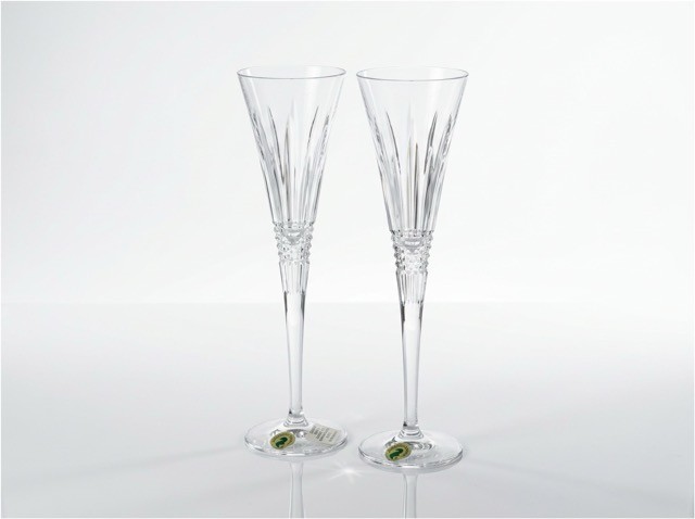 Waterford Crystal Lismore Diamond Toasting Flutes Pair NEW WITH TAGS Champagne Waterford Crystal Lismore Diamond Toasting Flutes Pair NEW WITH TAGS Champagne