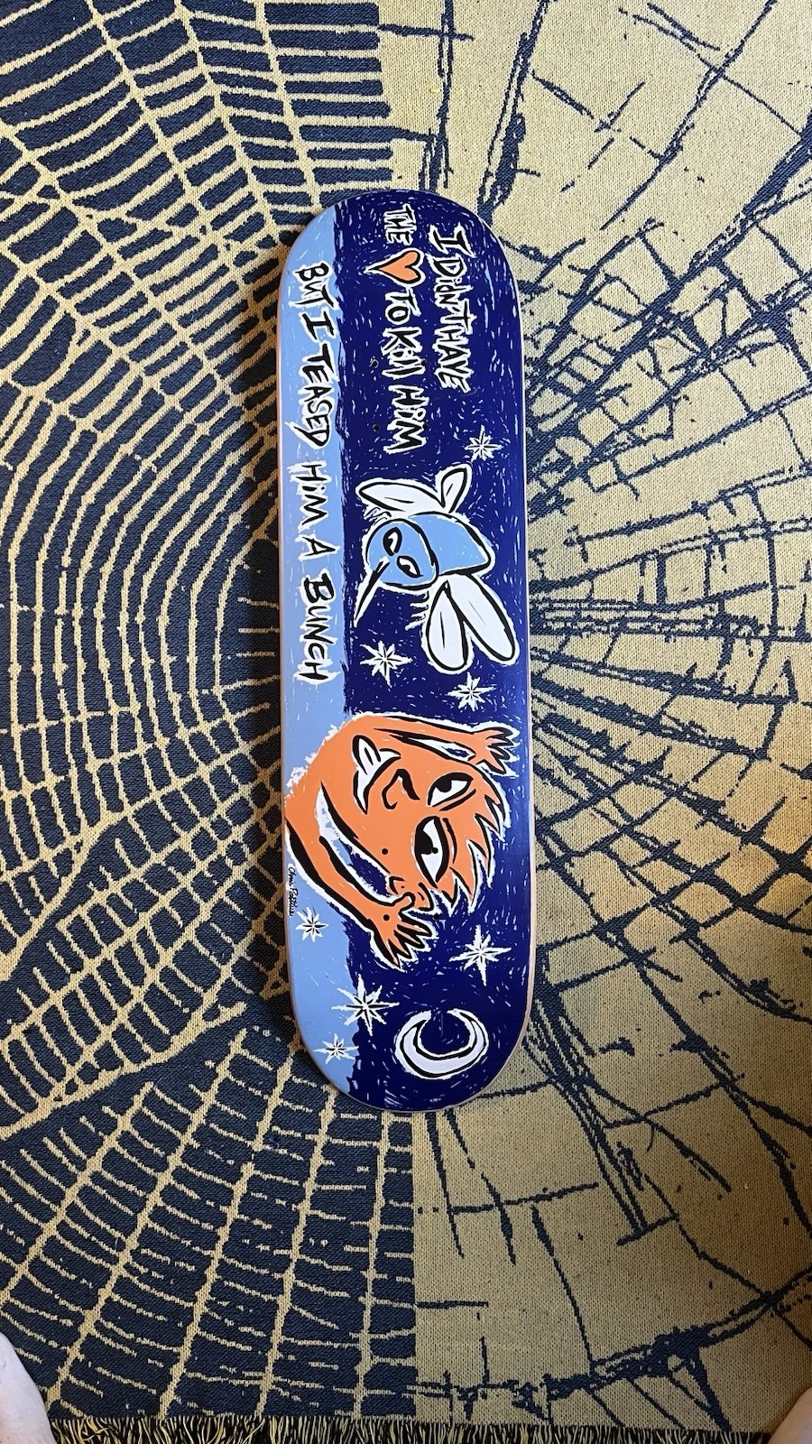 RARE Paisley Skateboards Chris Pontius SIGNED