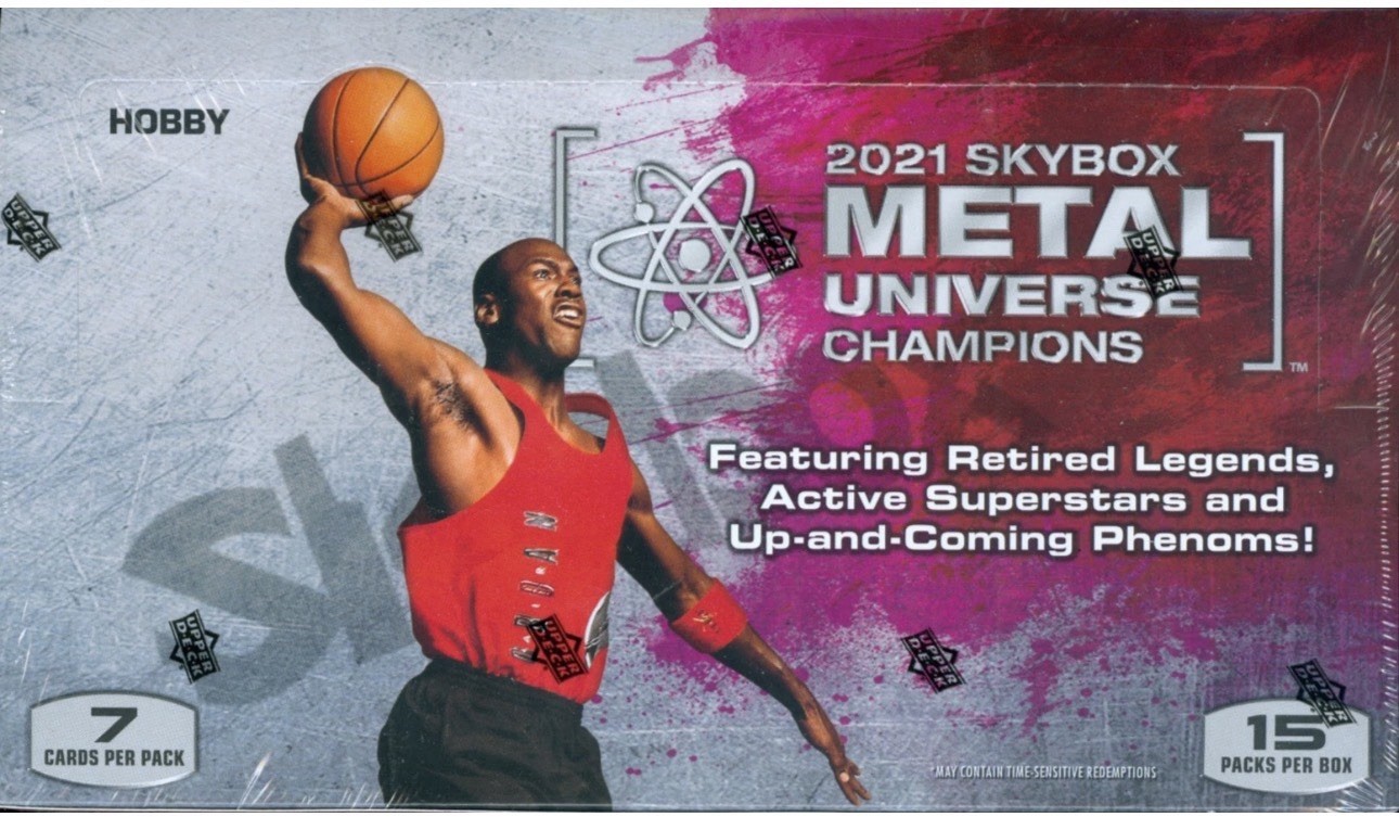 2021 Skybox Metal Universe Champions Hobby Box Sealed - Jordan James Griffey