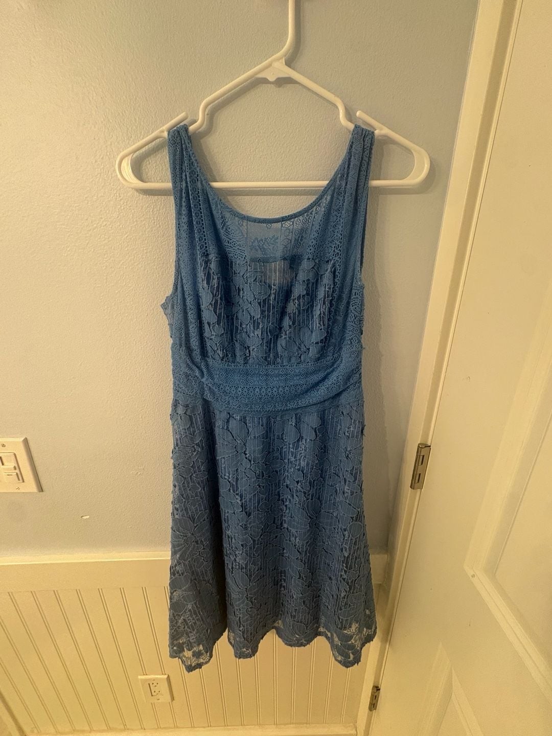 Anthropologie Blue Lace \