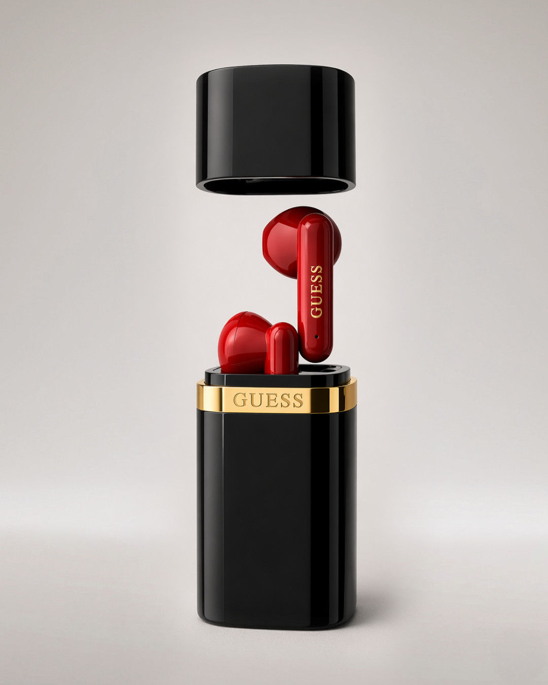 GUESS Lipstick 2 TWS Bluetooth Wireless Earbuds Charging Case