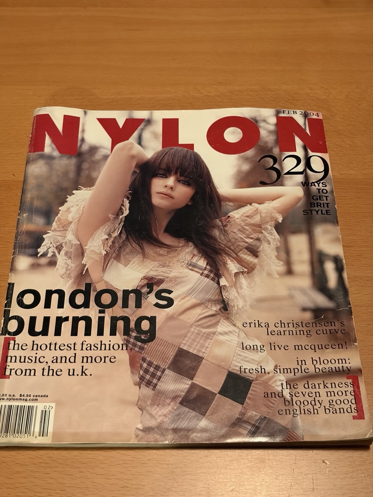 Rare Nylon Magazine, February 2004, 329 Ways to Brit Style Issue G Condition Rare Nylon Magazine, February 2004, 329 Ways to Brit Style Issue G Condition