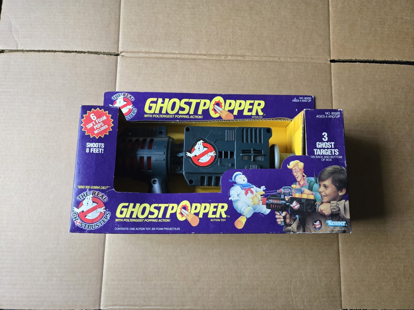 Vintage 1986 Kenner The REAL Ghostbusters Ghostpopper FACTORY SEALED UNOPENED Vintage 1986 Kenner The REAL Ghostbusters Ghostpopper FACTORY SEALED UNOPENED