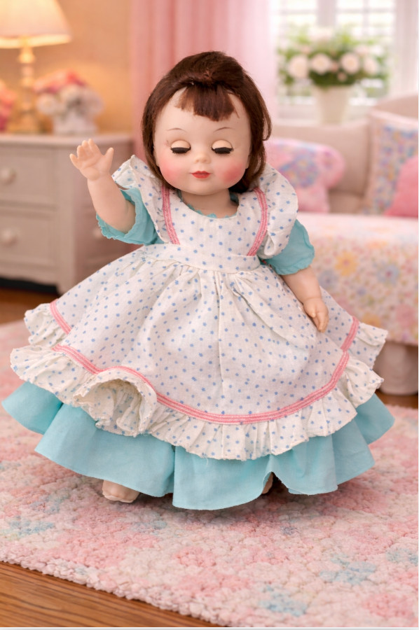 Vintage Madame Alexander Maggie Mix-Up Doll #1050 Little Lady 1950s 8