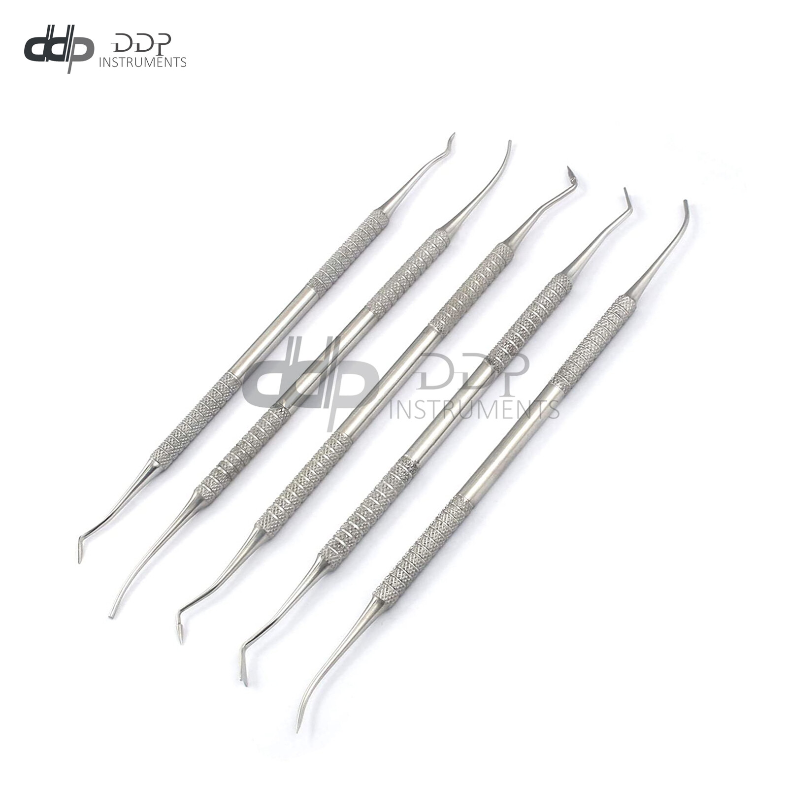 P.K. THOMAS WAX INSTRUMENT SET OF 5 - #1 #2 #3 #4 #5 PREMIUM STEEL - DENTAL PK