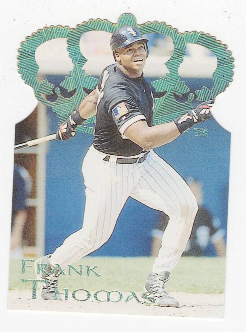 1995 Pacific Frank Thomas Gold Crown Die Cuts #6 White Sox