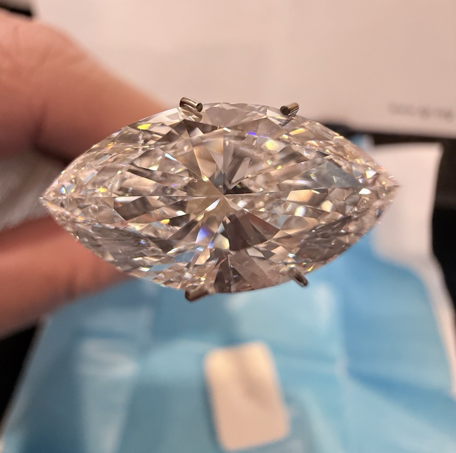 IGI Cert 6.10ct Lab-Created Marquise Brilliant Diamond F VS1 Ex LG706535018 IGI Cert 6.10ct Lab-Created Marquise Brilliant Diamond F VS1 Ex LG706535018