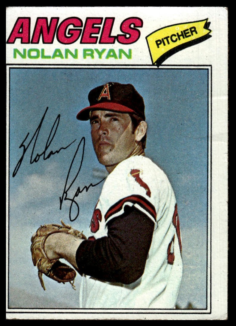 1977 Topps #650 Nolan Ryan