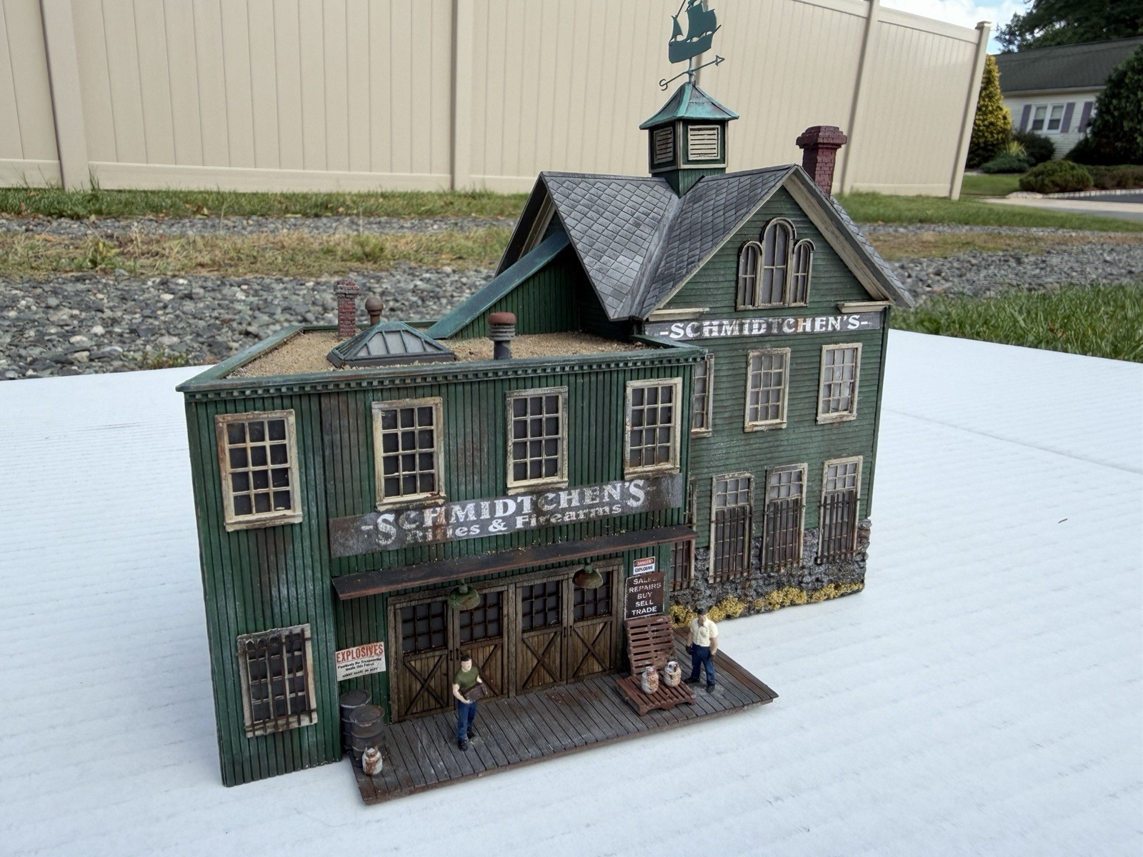 Custom Built Up HO Scale Bar Mills “Schmidtchens Rifles And Firearms”  Building
