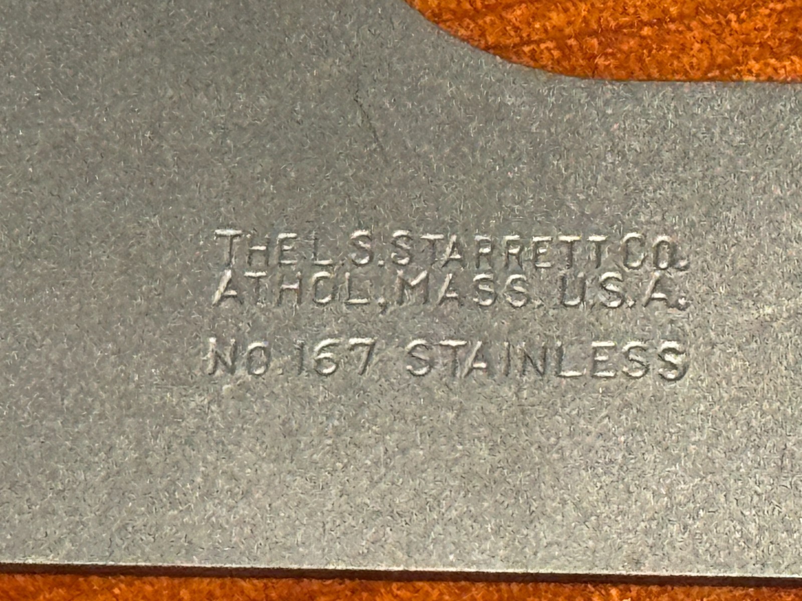 Genuine Starrett Radius Gage From No. S167C 1/32\ Genuine Starrett Radius Gage From No. S167C 1/32\