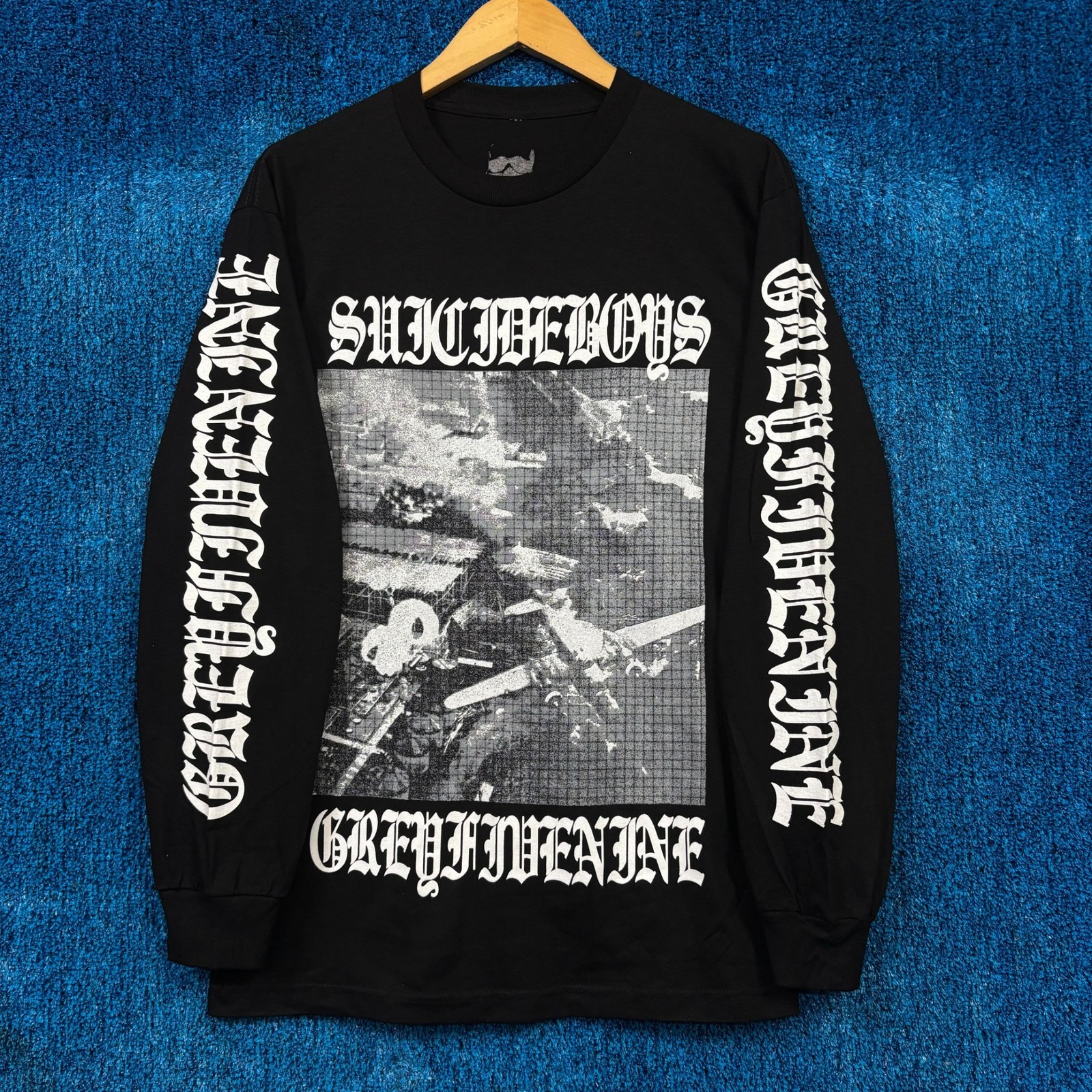 G59 Records x Suicideboys Grey Five Nine Plane Long Sleeve M G59 Records x Suicideboys Grey Five Nine Plane Long Sleeve M