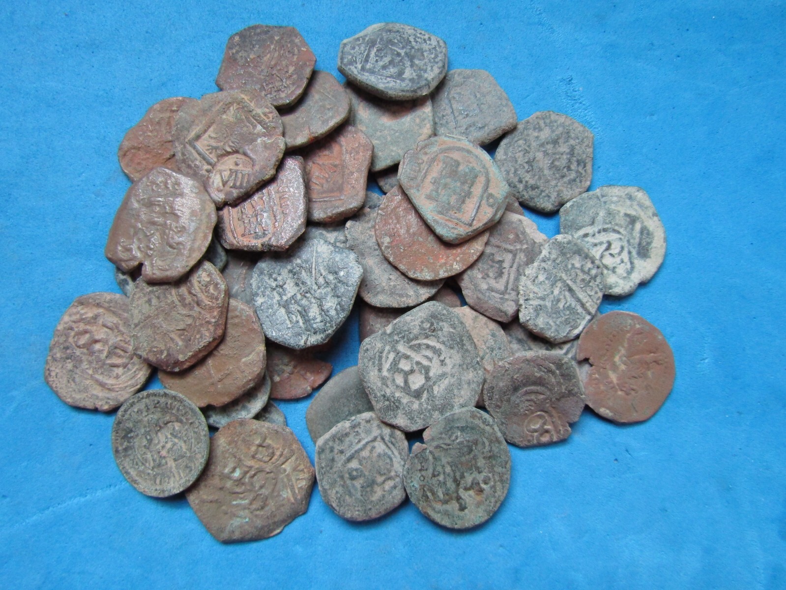 (3) PREMIUM Spanish Cobb Coins