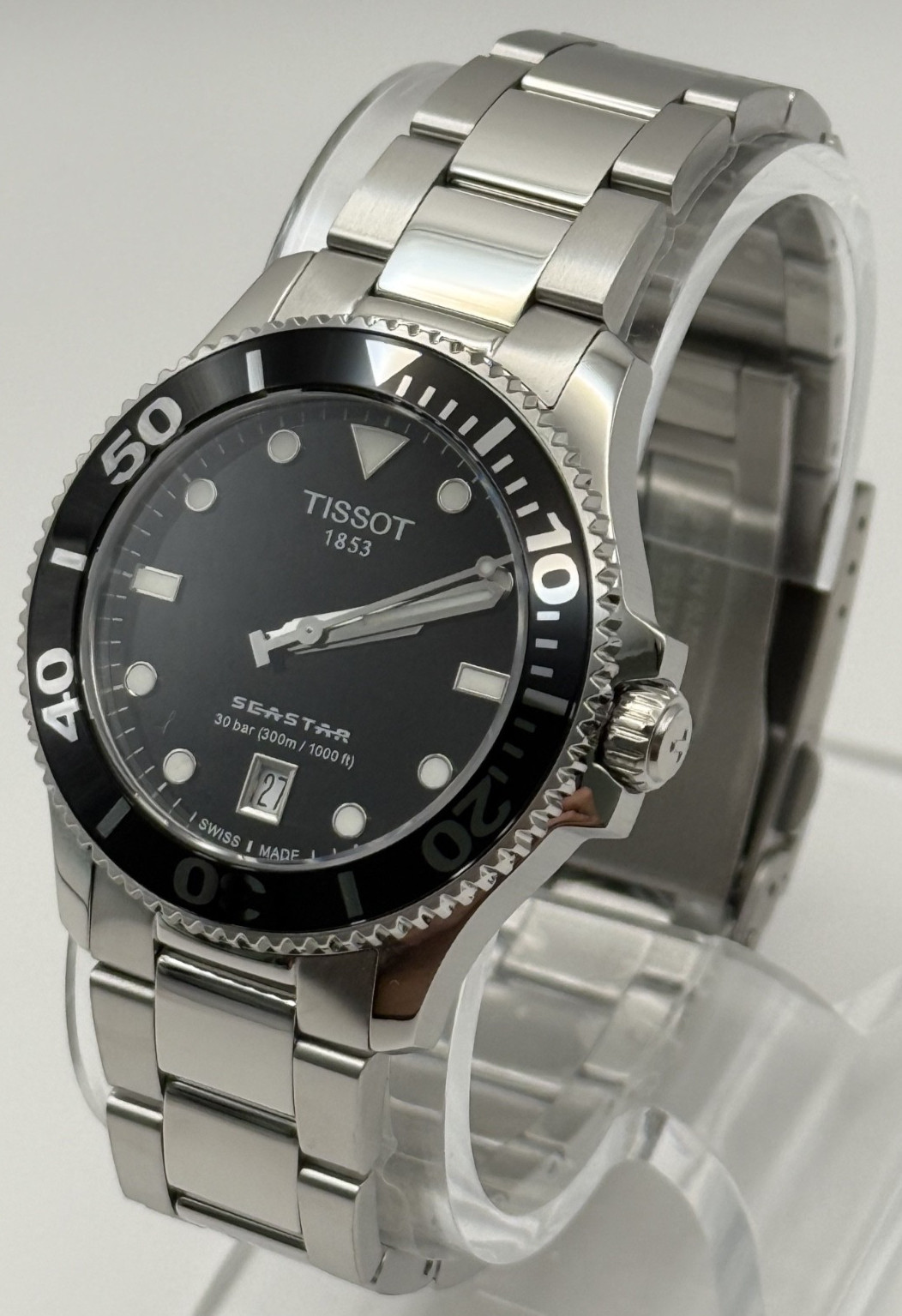 Tissot Seastar 1000 36mm Black Dial Swiss Quartz Watch T120.210.11.051.00