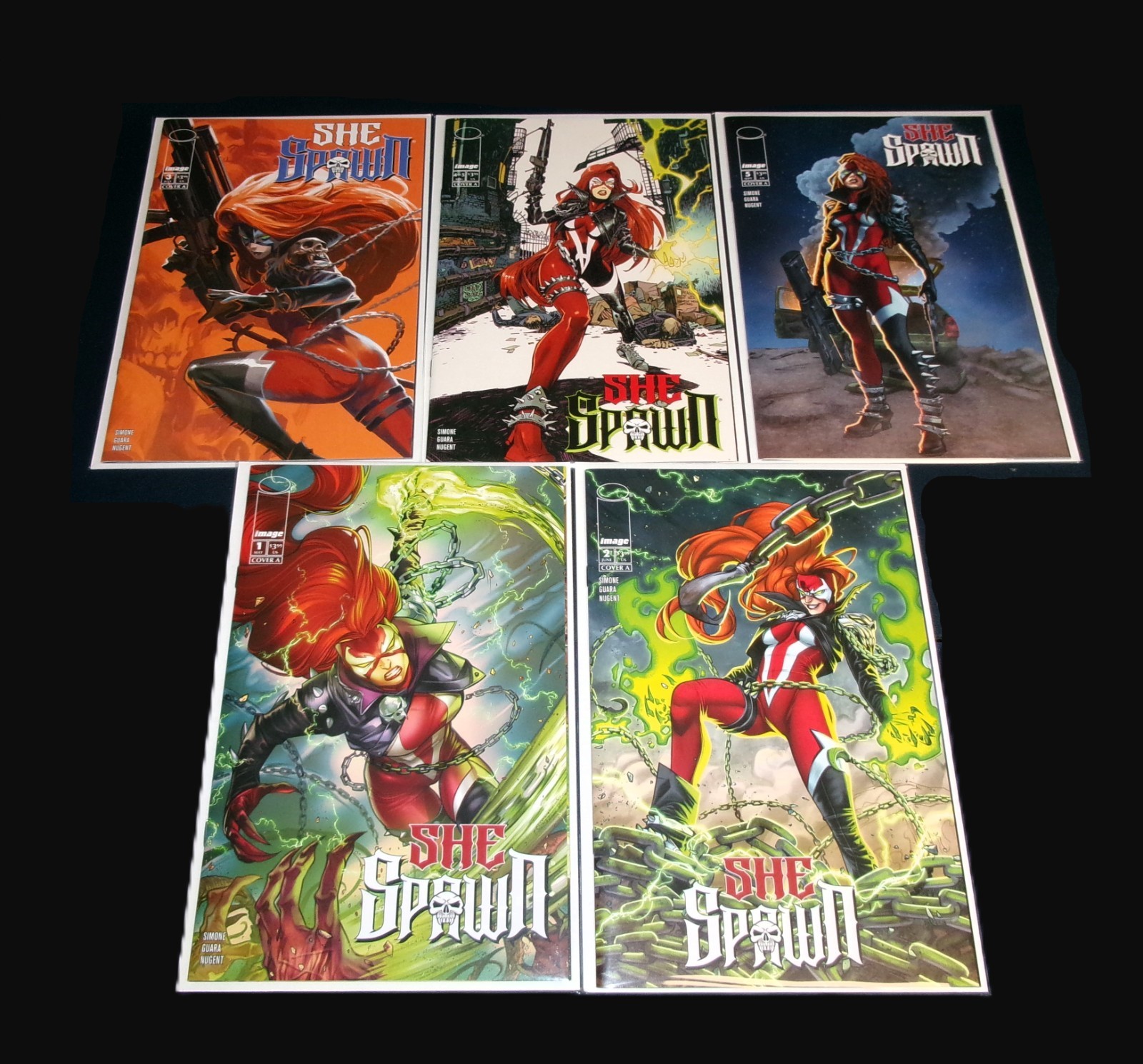 SHE SPAWN #1 2 3 4 5 COVER A SET IMAGE COMICS 2026 NM