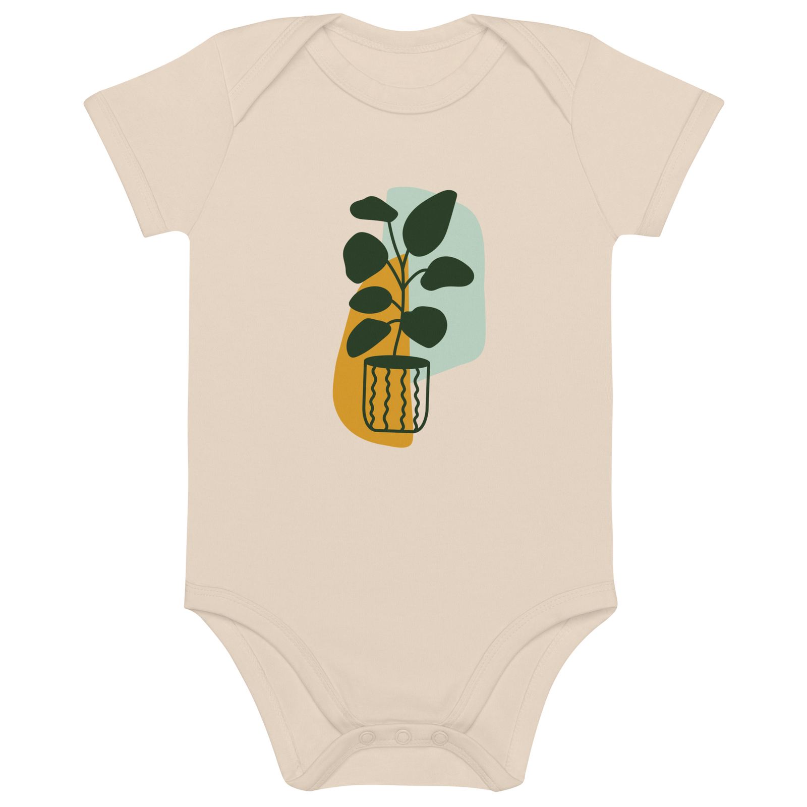Organic cotton baby bodysuit