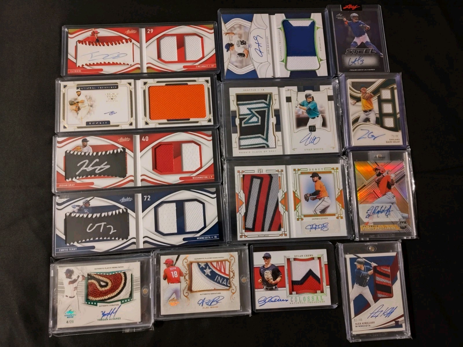 Baseball Rpa Booklet Rc Lot MUST GO Yordan/20, Crews /10, Alvarez/7,Geloff SSP