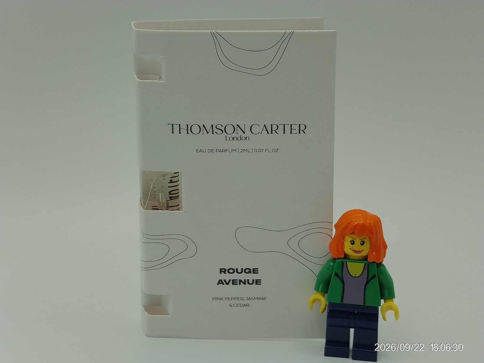 Thomson Carter Lilium Rouge Avenue EDP 2ml Brand New Sealed NIB