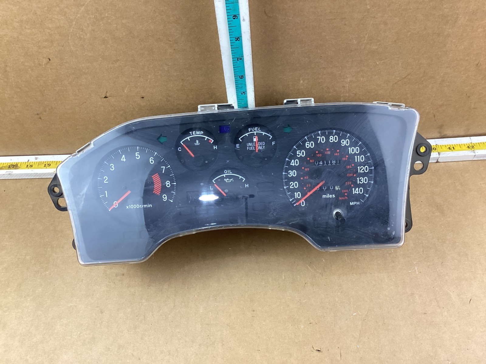 1990 - 1994 Eagle Talon Speedometer Instrument Cluster 41K Miles MB939194 OEM