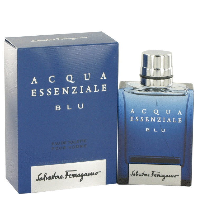 Salvatore Ferragamo Acqua Essenziale Blu Eau de Toilette Spray for Men 1.7 oz