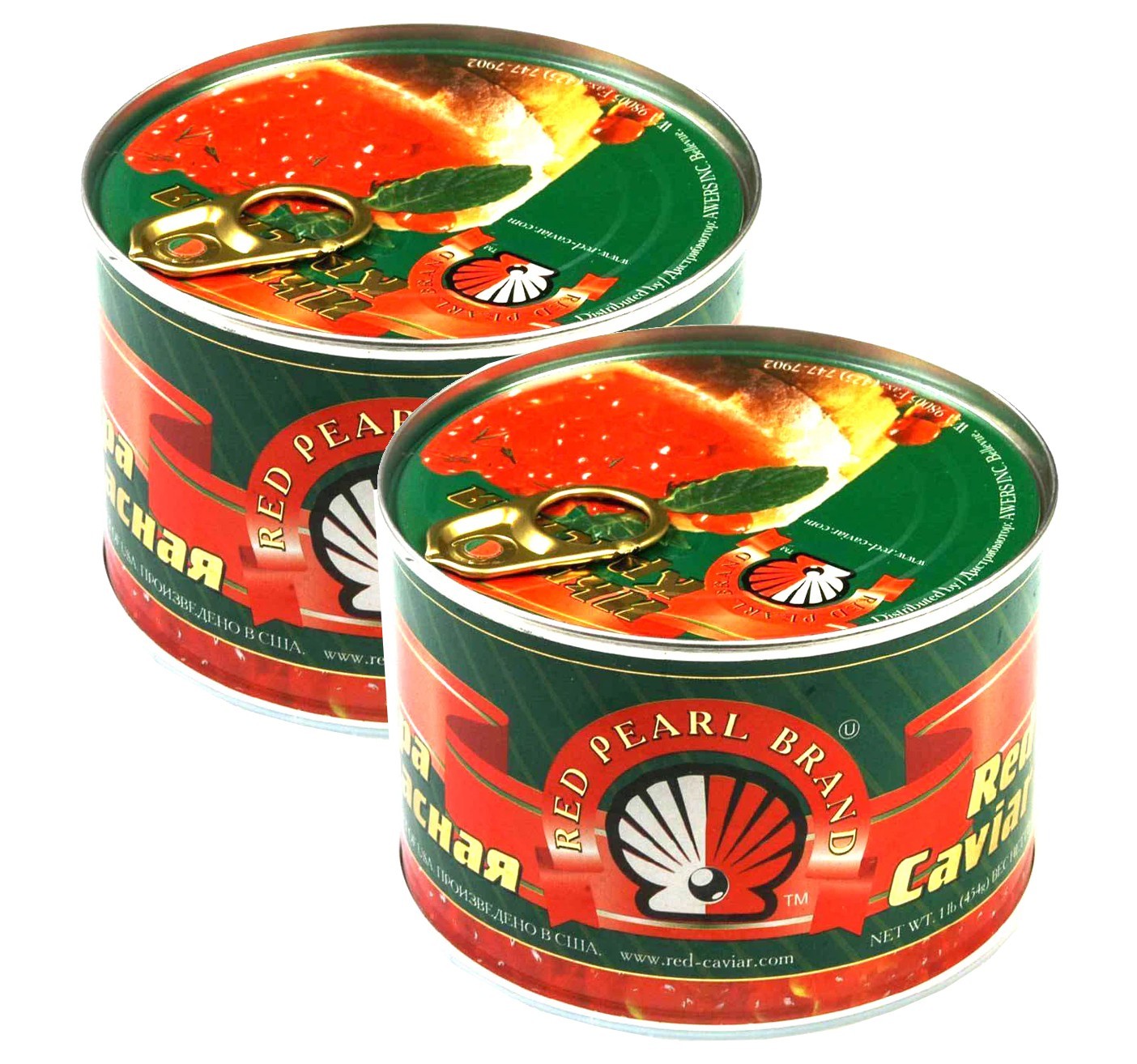 Alaskan Red Salmon Caviar Salmon Roe Lightly Salted Caviar 1 Lbs x Set of 2 Alaskan Red Salmon Caviar Salmon Roe Lightly Salted Caviar 1 Lbs x Set of 2