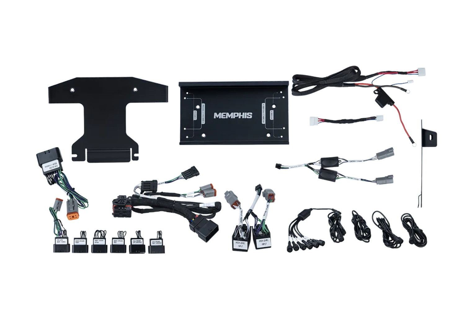 Memphis MXHD14KITV2 Harley-Davidson motorcycle audio system plug and play kit