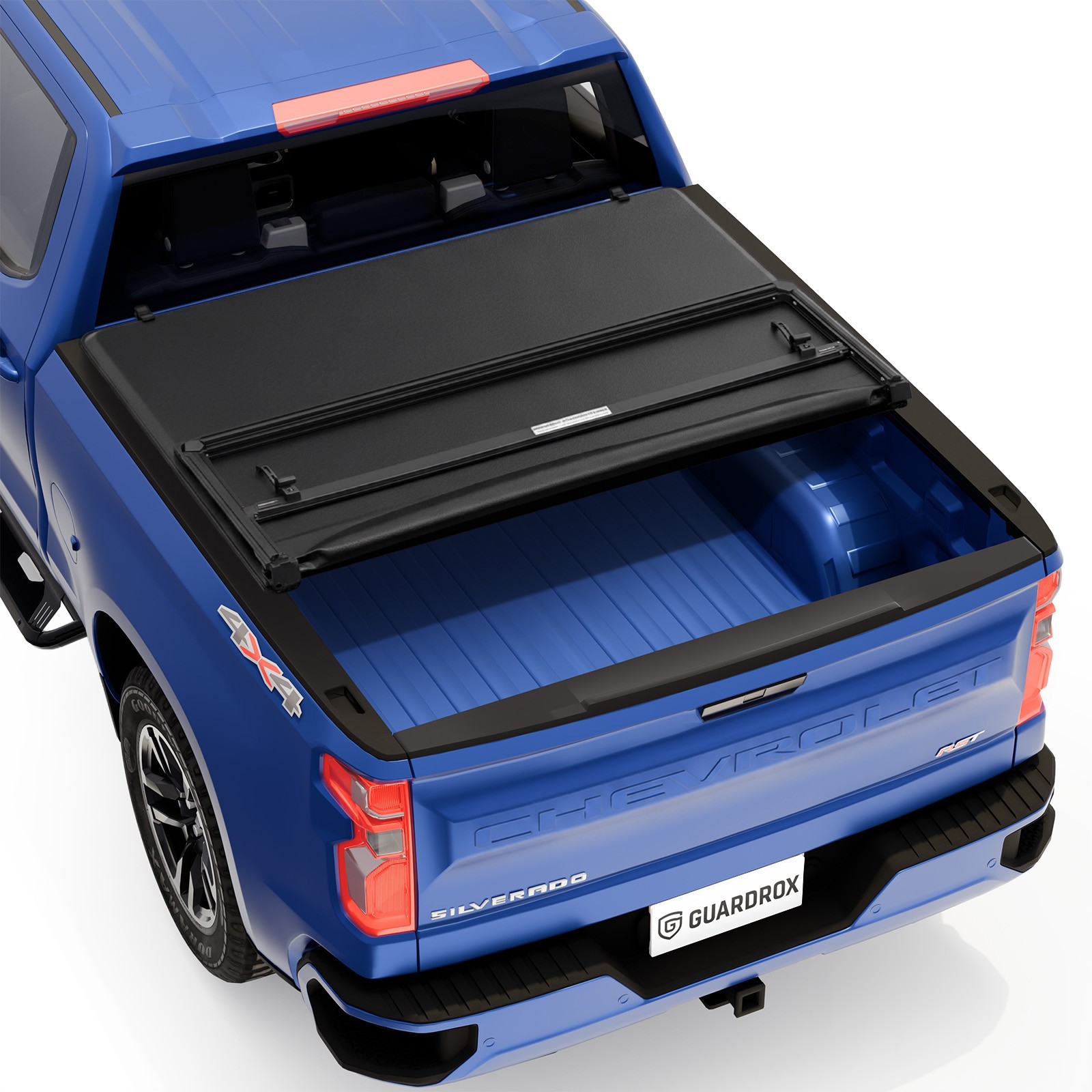 5.8FT Soft Tri Fold Tonneau Cover for 07-26 Chevy Silverado/GMC Sierra 1500 70