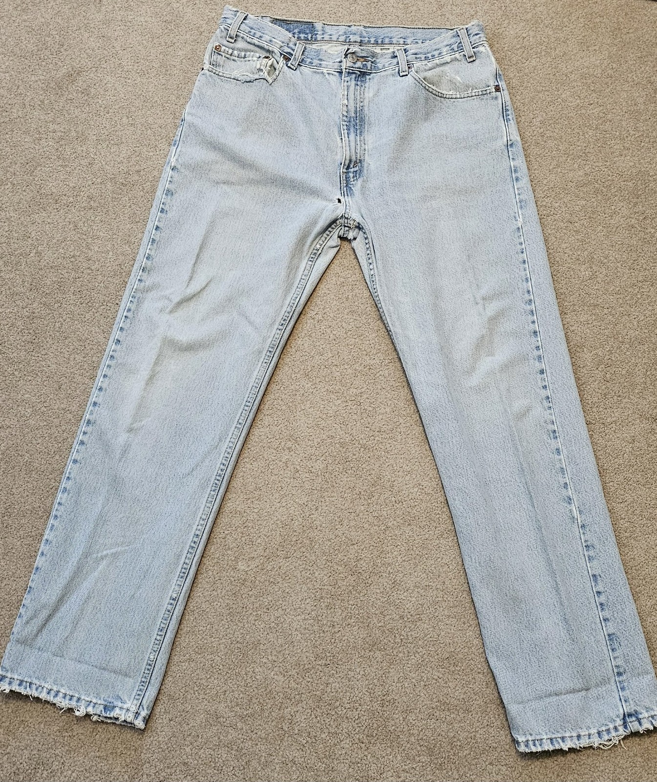 Vintage Distressed Levi\'s 505 Jeans