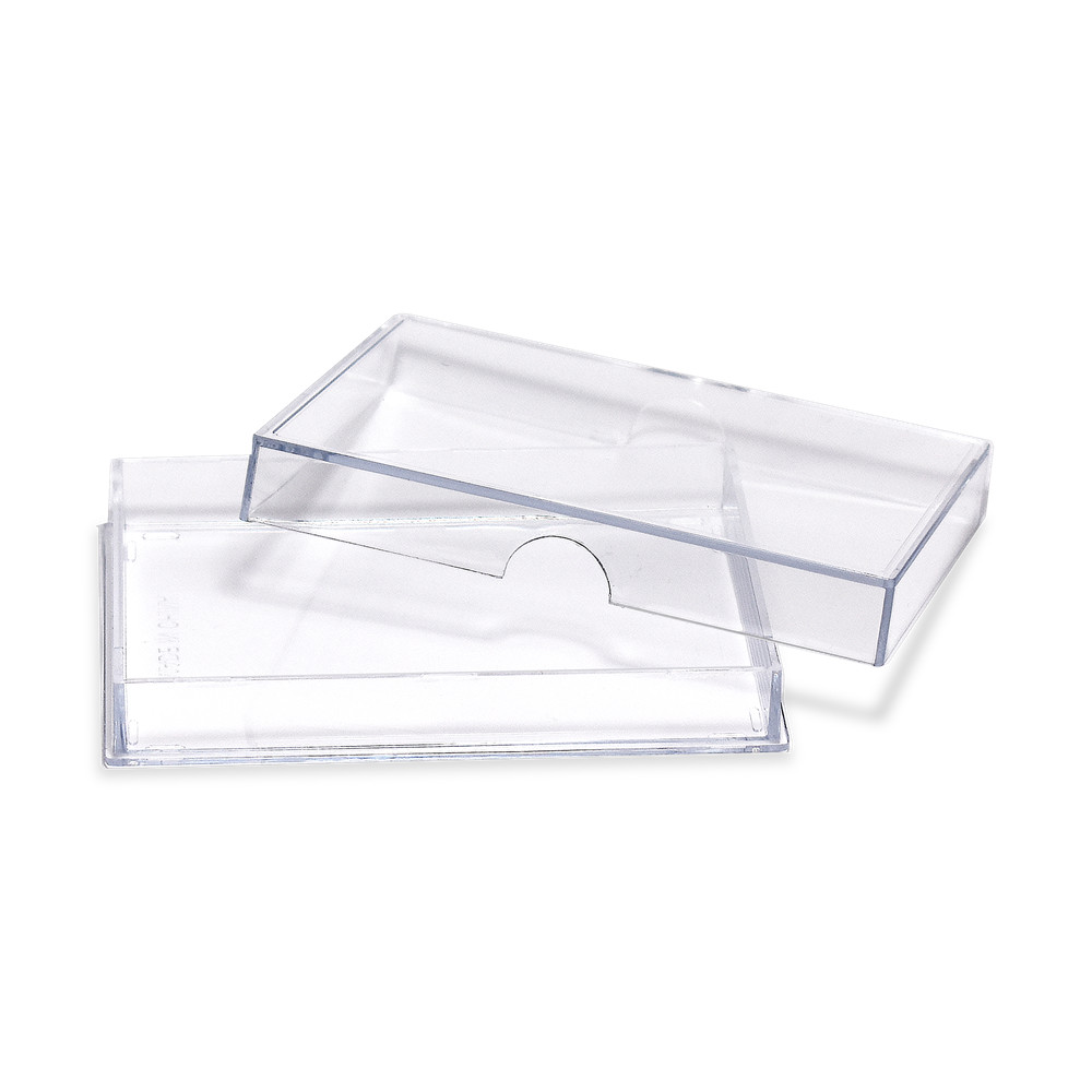 10 Pack of 25 Count 2-Piece Plastic Box Deck Case Card or Booklet Holder