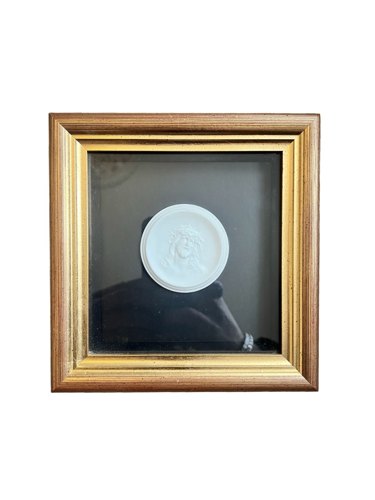 Antique 19th Century Grand Tour Parian Intaglio Of Christ Antique 19th Century Grand Tour Parian Intaglio Of Christ