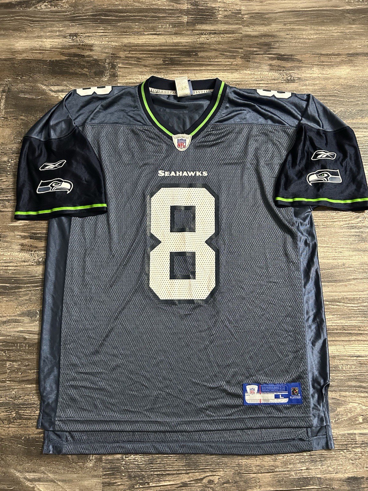 Vintage Matt Hasselbeck Jersey NFL Seattle Seahawks Reebok Mens Large Vintage Matt Hasselbeck Jersey NFL Seattle Seahawks Reebok Mens Large