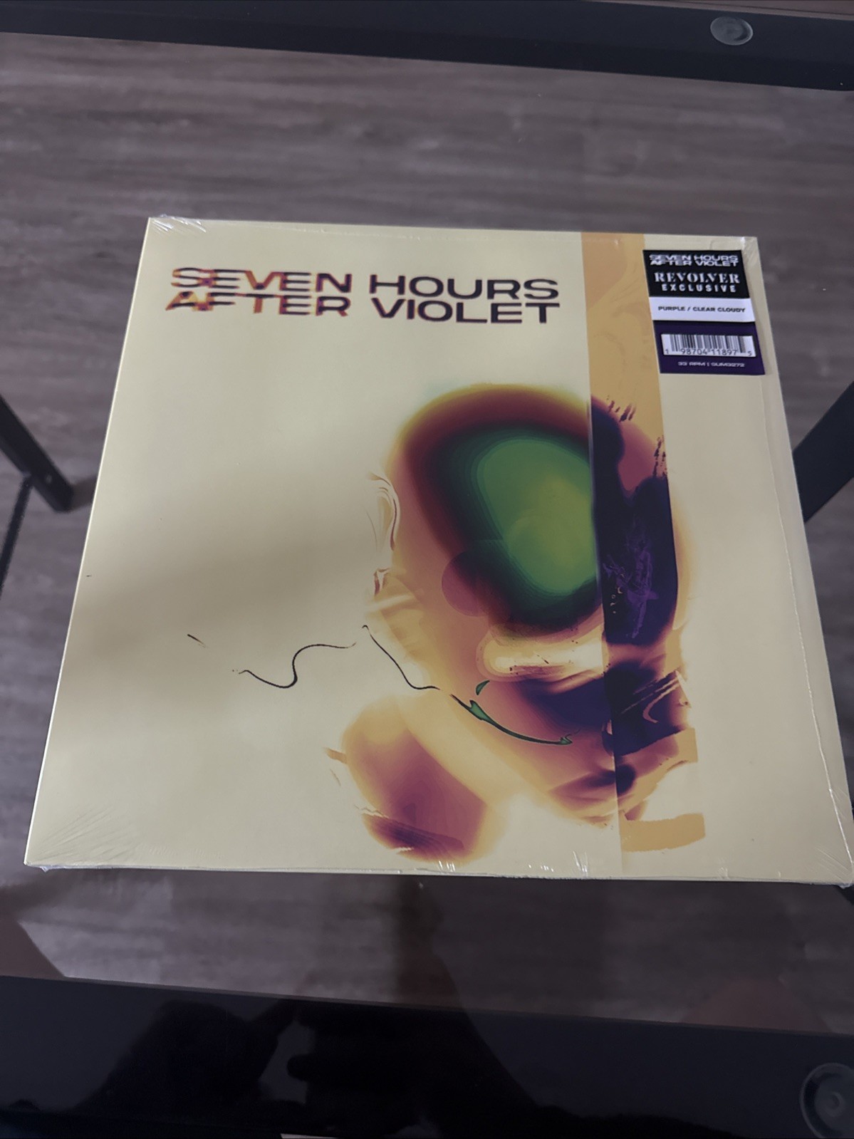 Seven Hours After Violet Grape Purple Clear Cloudy Colored Vinyl LP X100