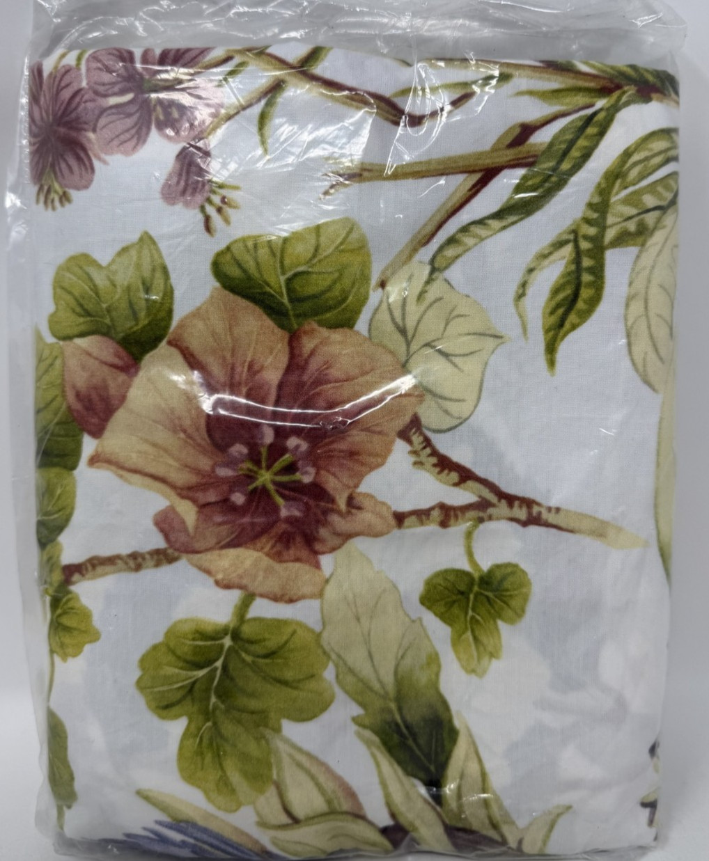 New Pottery Barn Thistle Floral Cotton Shower Curtain 72\