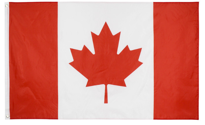 Canadian Flag 3 x 5 ft Polyester Canada Maple Leaf Banner Indoor Outdoor Grommet Canadian Flag 3 x 5 ft Polyester Canada Maple Leaf Banner Indoor Outdoor Grommet