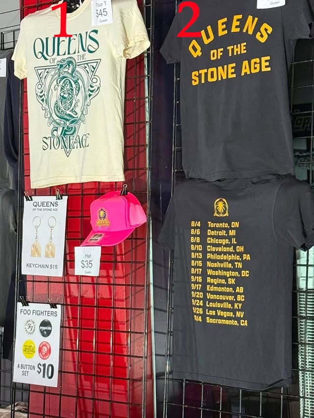 Queens Of The Stone Age Tour T Shirt, America Concert Band Tee, reprint Queens Of The Stone Age Tour T Shirt, America Concert Band Tee, reprint