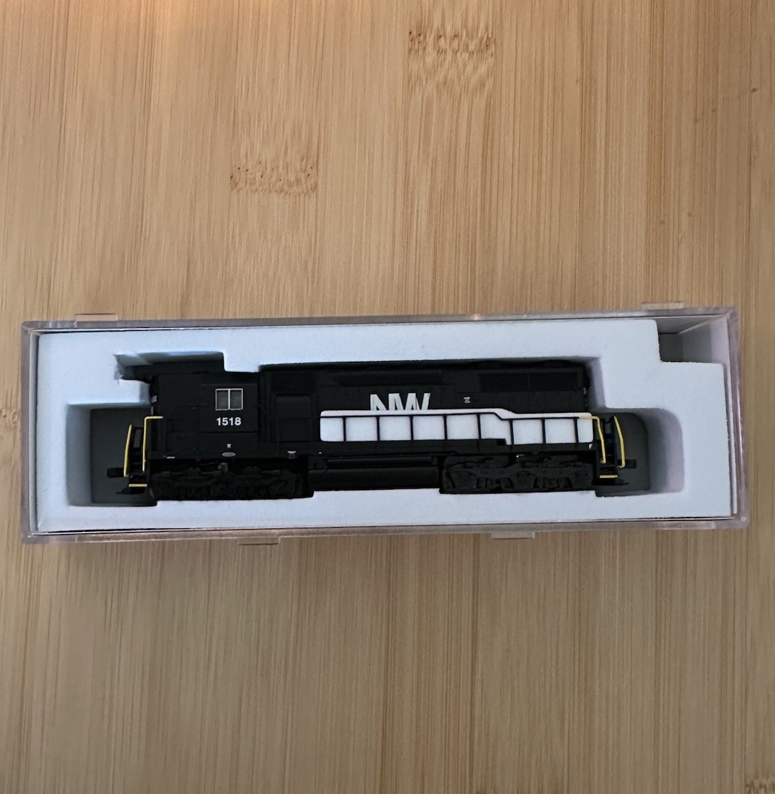 N Master Atlas GOLD Norfolk & Western Rd# 1518 Loksound V5 Equipped DCC N Master Atlas GOLD Norfolk & Western Rd# 1518 Loksound V5 Equipped DCC