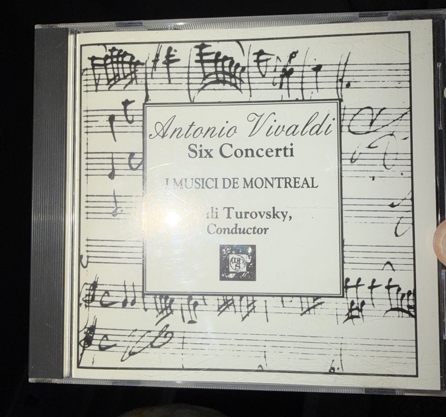 MHS 512880K Antonio Vivaldi Six/6 Concerti Yuli Turovsky I Musici de Montreal CD