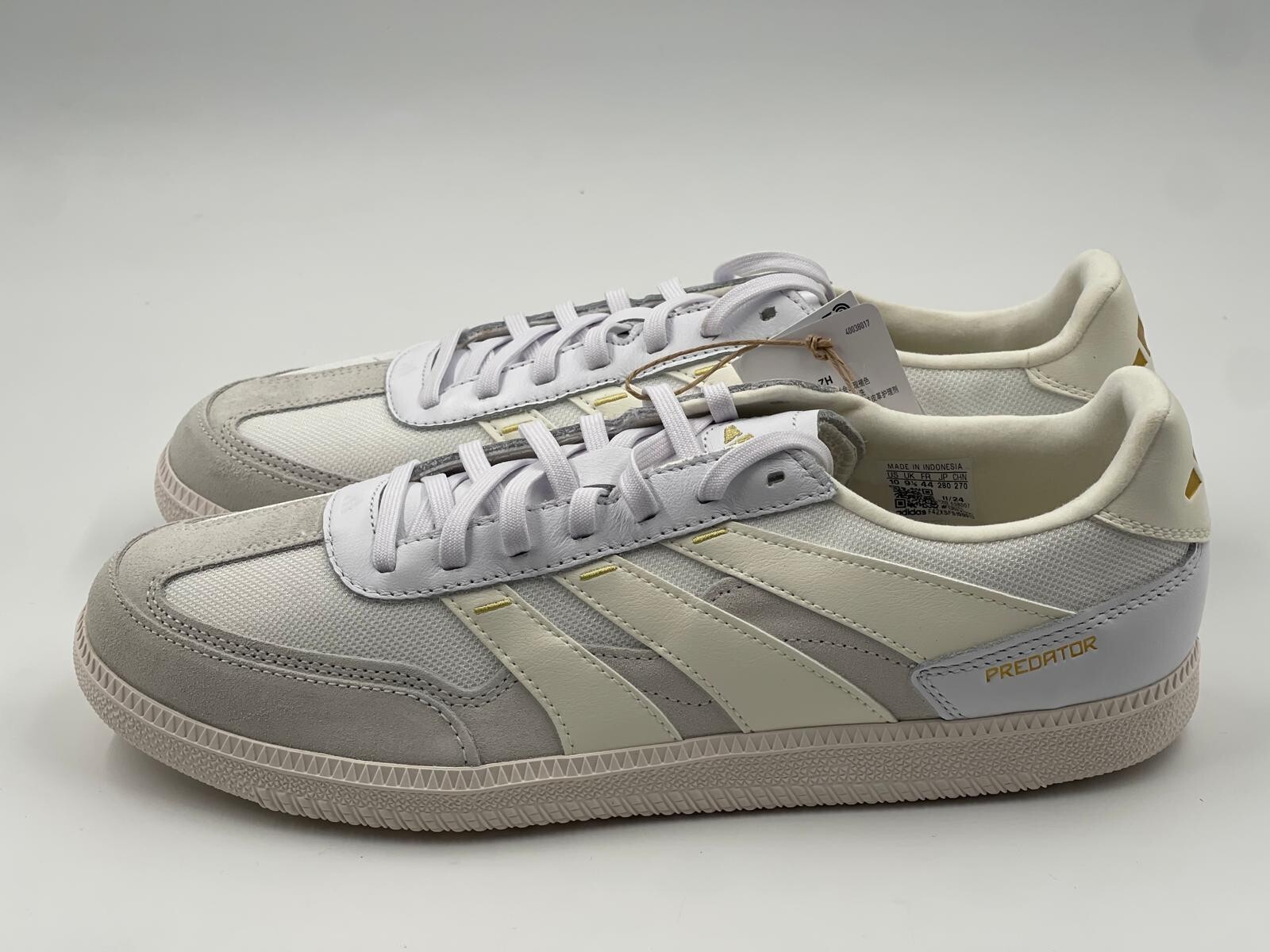 Adidas Predator Freestyle Indoor Men\'s Soccer Shoes Cloud White IH4795
