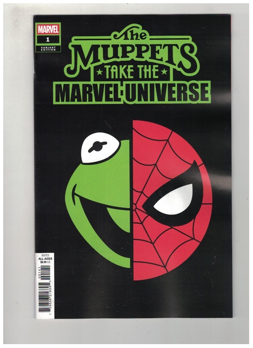 MUPPETS TAKE THE MARVEL UNIVERSE #1 - LOGO MASH-UP VARIANT COVER - MARVEL/2026