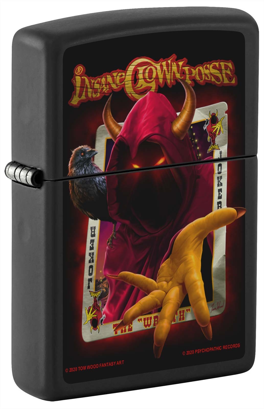 ICP The Wraith - Black Matte Zippo Lighter