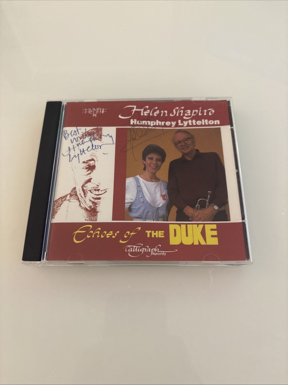 Helen Shapiro & Humphrey Lyttelton - Echoes OF The Duke CD Signed Like New