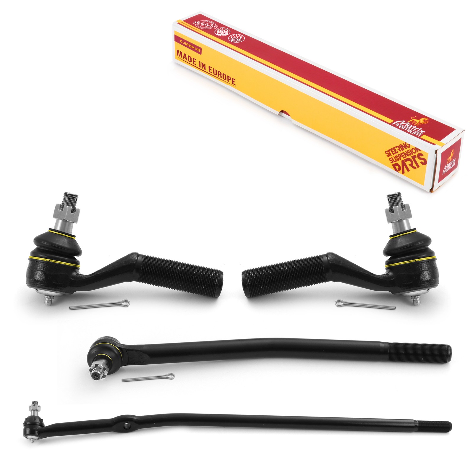 Front Inner & Outer Tie Rod Ends Set For Ford E-150 E-250 E-350 E-450 Super Duty Front Inner & Outer Tie Rod Ends Set For Ford E-150 E-250 E-350 E-450 Super Duty