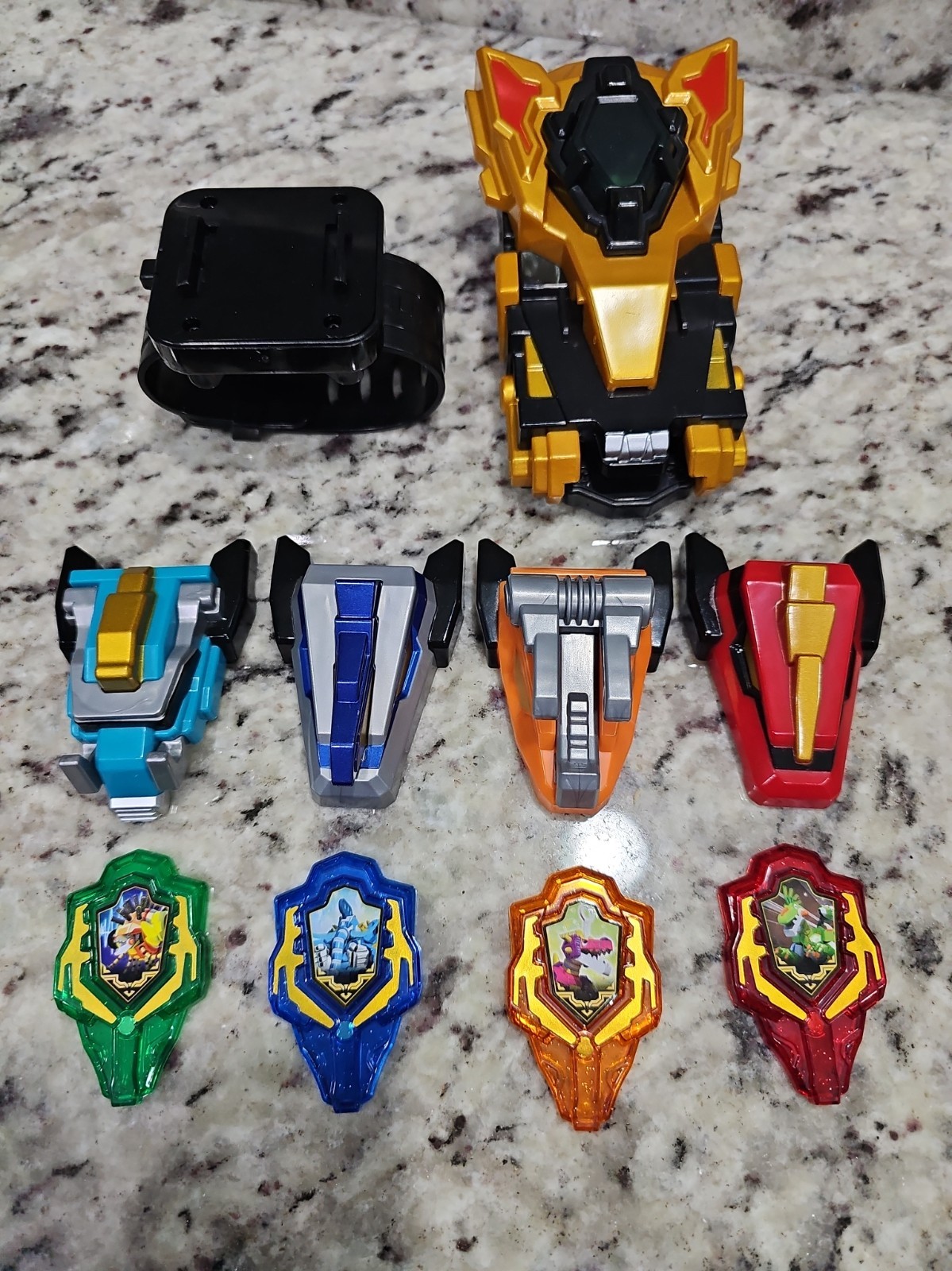 Dino Core Season 3 Ultimate Tuner Wrist Set Head Cores & Galaxy Stones WORKS Dino Core Season 3 Ultimate Tuner Wrist Set Head Cores & Galaxy Stones WORKS