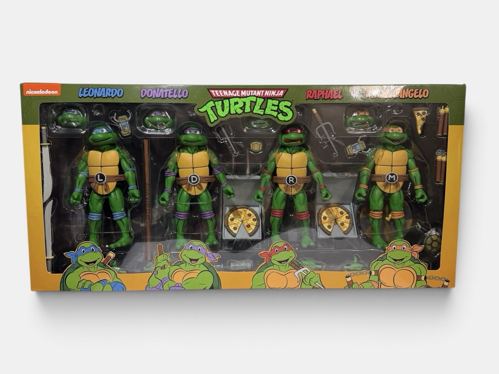 NECA Teenage Mutant Ninja Turtles 4 Pack Target Exclusive