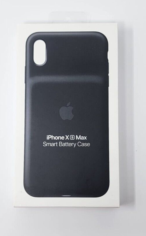 Genuine Original New Sealed Apple iPhone XS Max Smart Battery Charger Case Black Genuine Original New Sealed Apple iPhone XS Max Smart Battery Charger Case Black