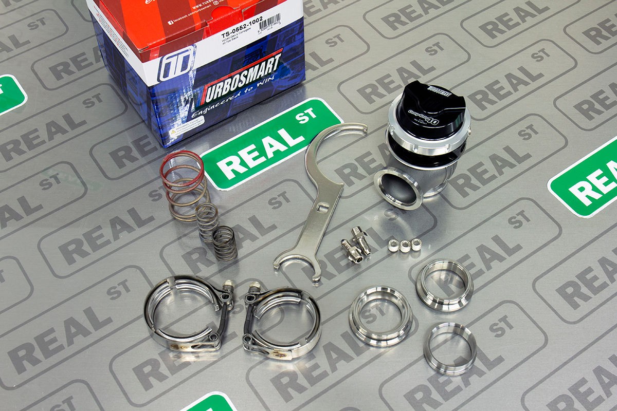 Turbosmart Wastegate WG40 GenV CompGate Comp-Gate 40mm 7 PSI Black TS-0552-1002