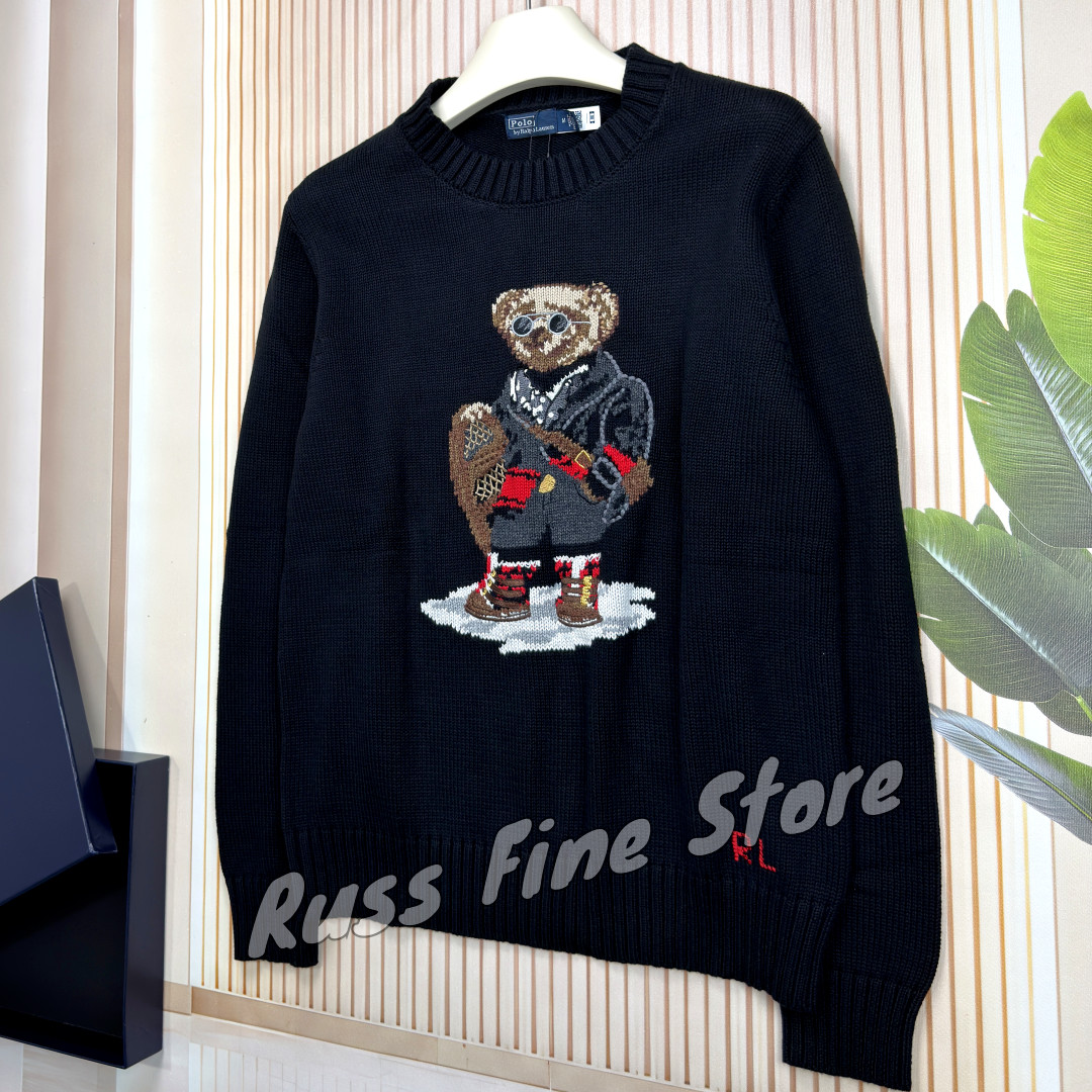 POLO RALPH LAUREN Polo Bear Blend Knit Sweater Men Size - XL