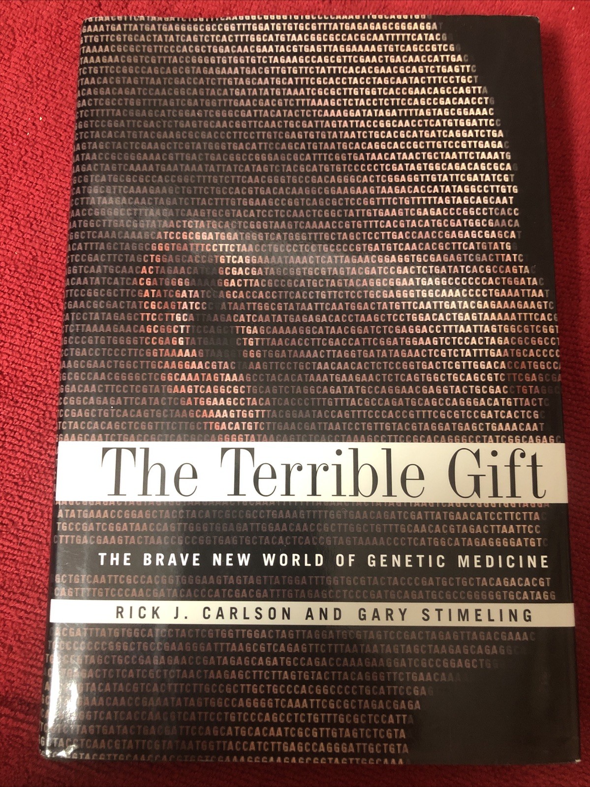 The Terrible Gift Book Carlson & Stimeling Signed 2002 Genetic Medicine Like New The Terrible Gift Book Carlson & Stimeling Signed 2002 Genetic Medicine Like New