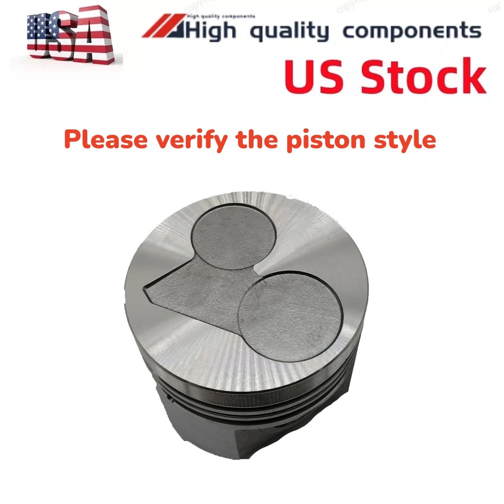 Overhaul Rebuild Kit+3pcs connecting rod for Kubota D1803 D1803MDI Engine US